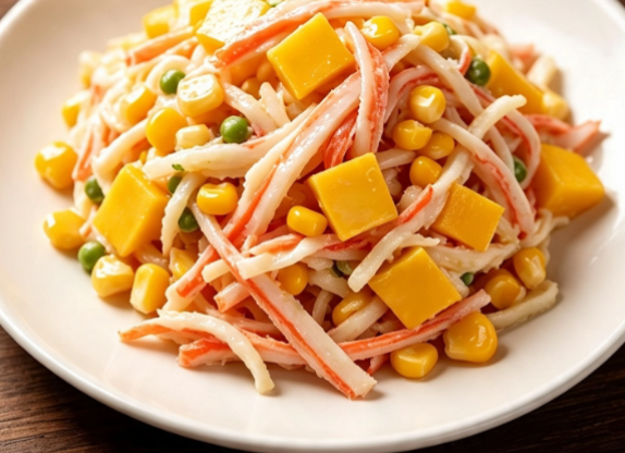 Mango Corn Kani Salad